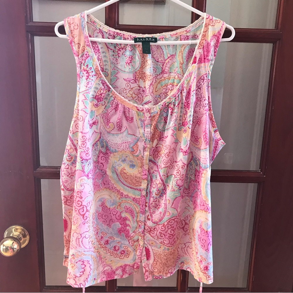 Lauren Ralph Lauren Pastel Tank